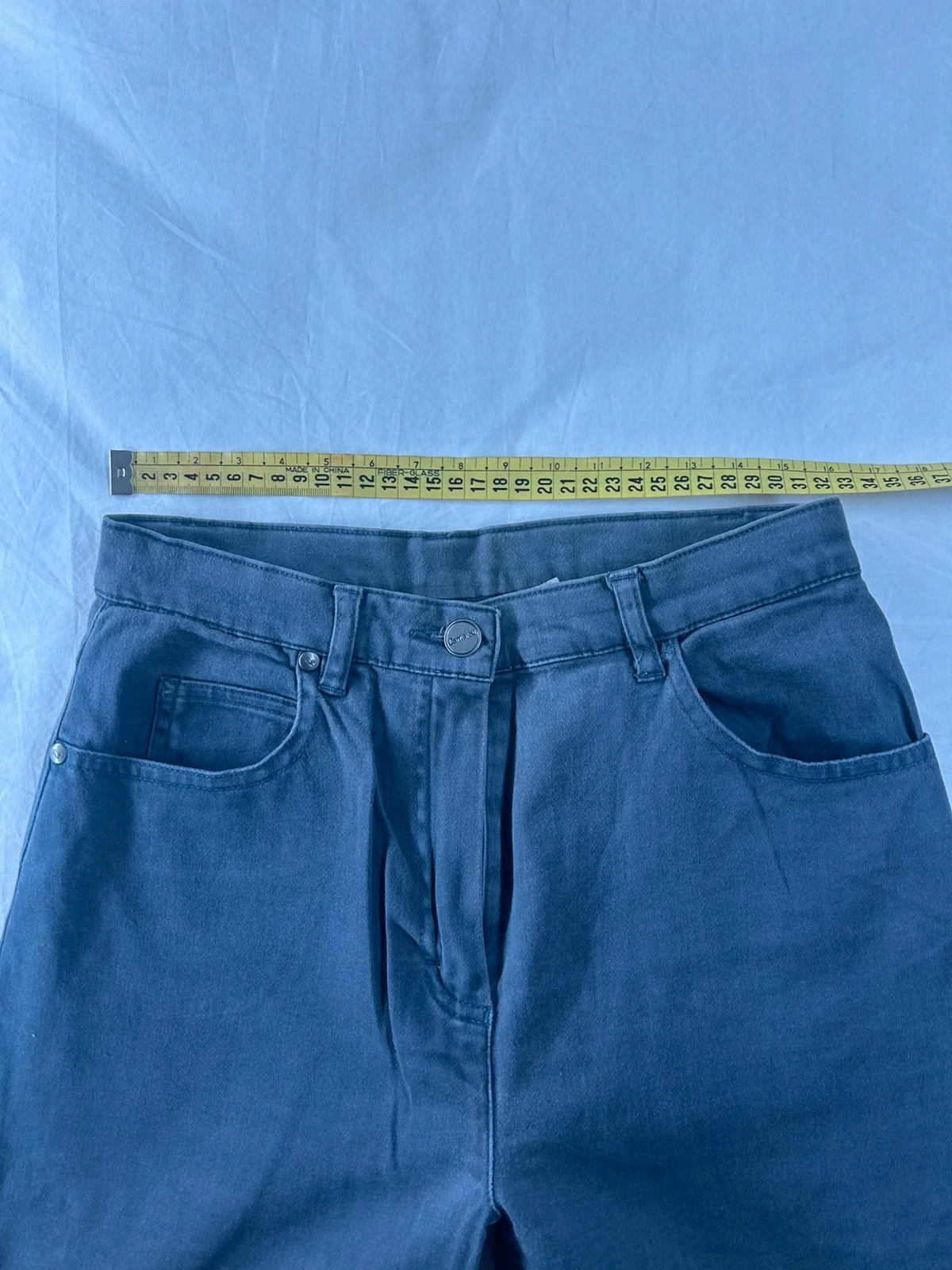 Cama®u high-waisted grey jeans size 38 – photo 7